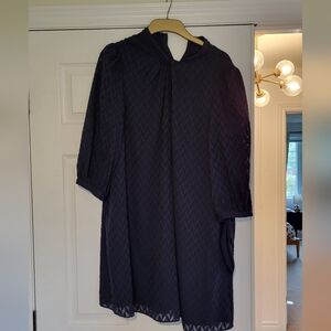 Elegant Navy Women's Dress